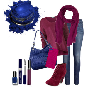 Purple and Blue